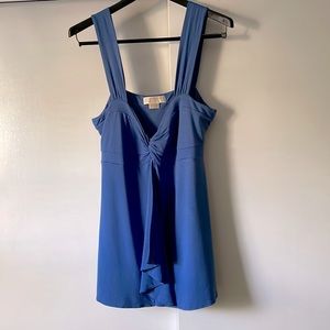 Michael Kors Blue Knot Detail Tank